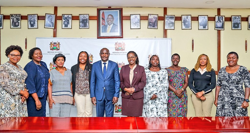 CS Hon. FCPA John Mbadi meets with Women Representatives and PS for Gender and Affirmative Action