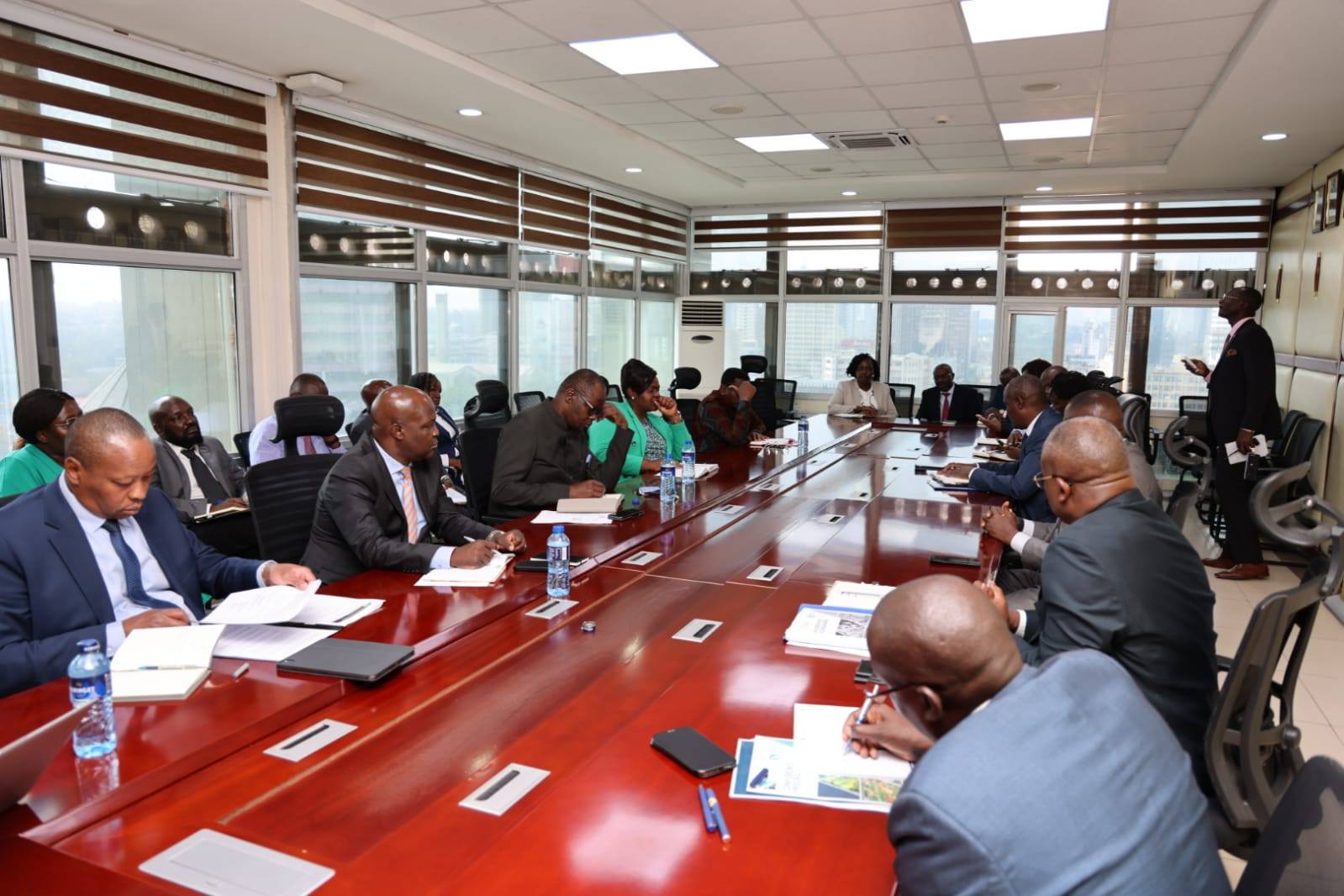 CS Briefing on Preparations for the Nyanza International Investment Conference.