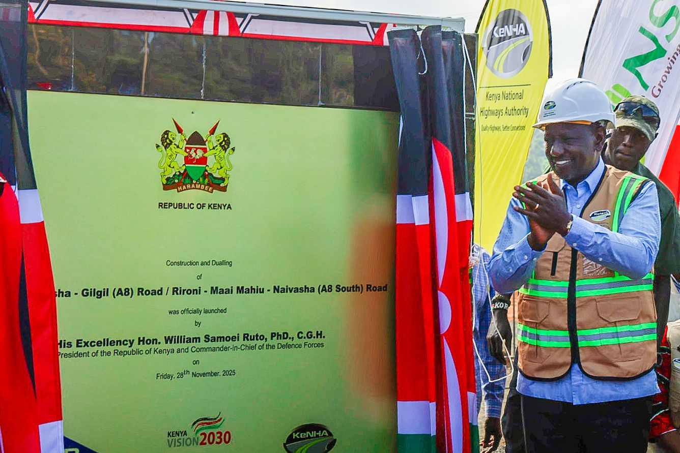 Launch of Rironi Mau summit Road