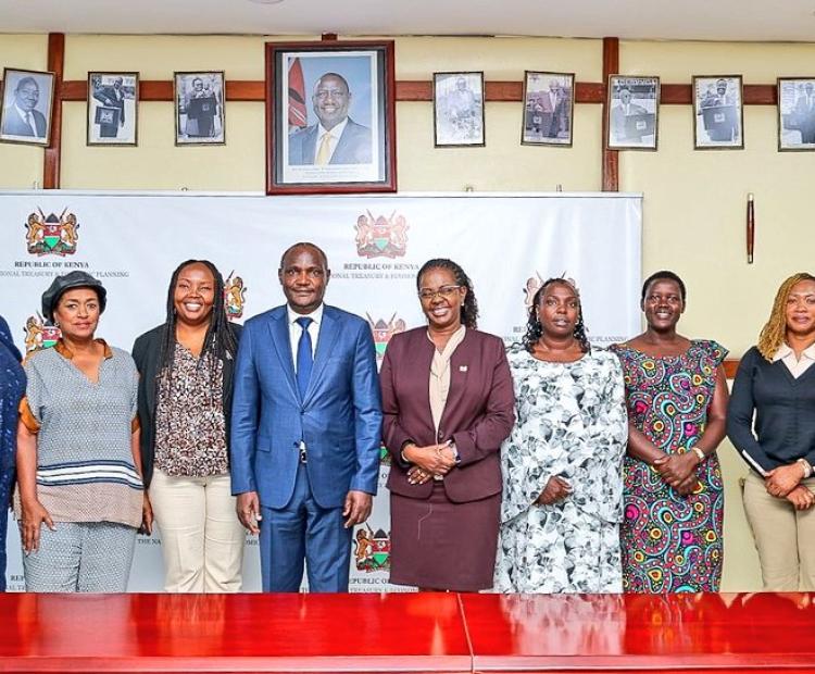 CS Hon. FCPA John Mbadi meets with Women Representatives and PS for Gender and Affirmative Action