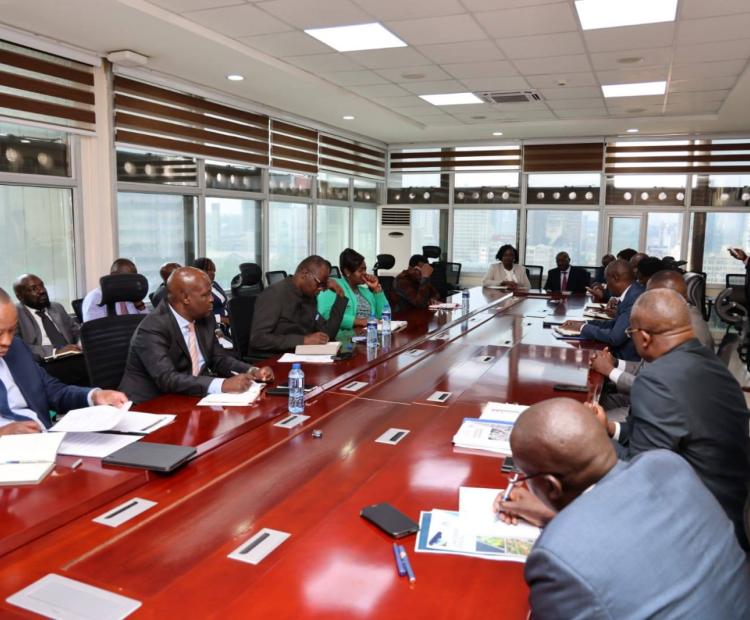 CS Briefing on Preparations for the Nyanza International Investment Conference.